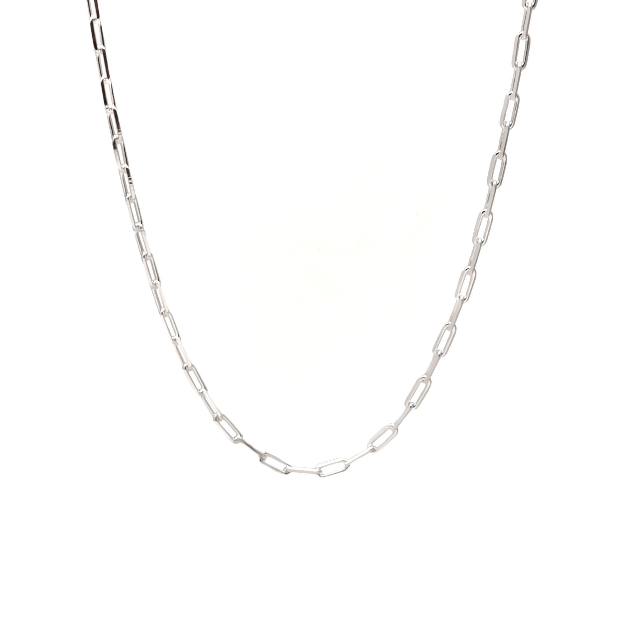 Silver Clip Chain.