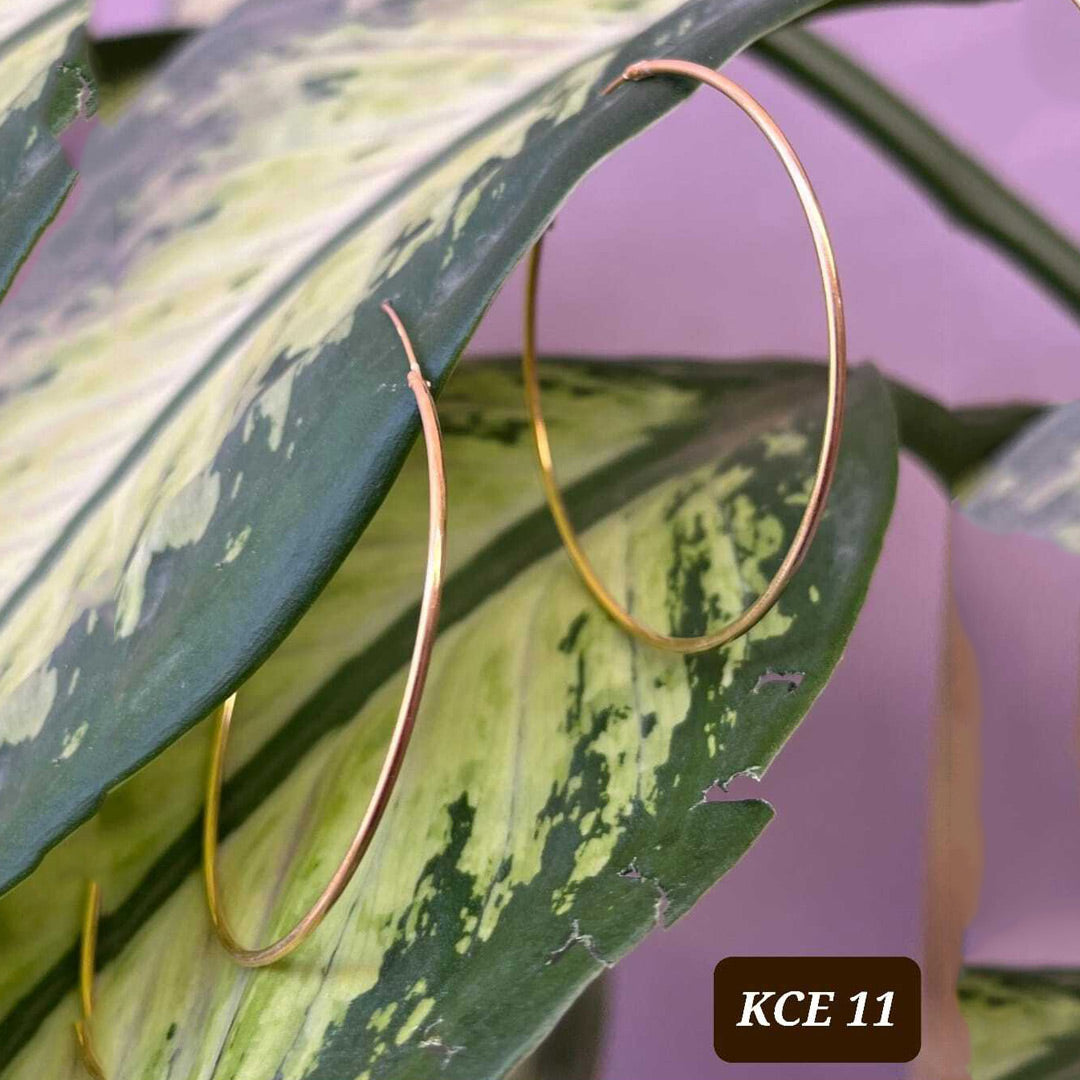 Chic Golden Hoops for All Occasions
