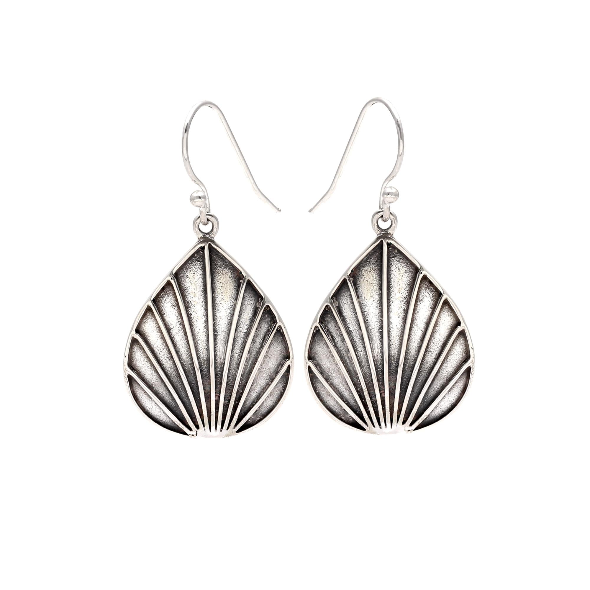 Leaf Silver Earrings..